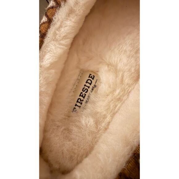 Fireside by Dearfoams Grafton Genuine Shearling Suede Clog Slippers 12 main image 9